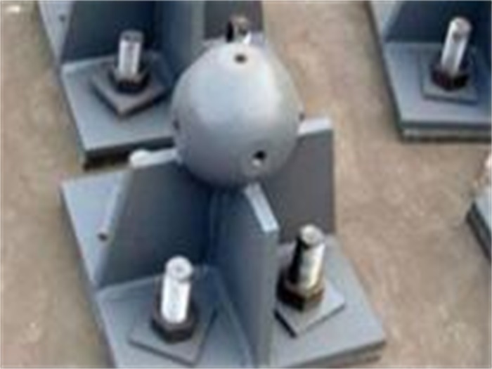 马鞍山螺栓球网架支座